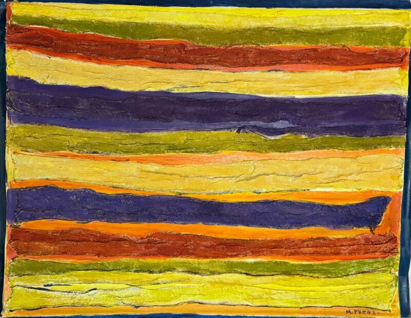 Colorful V - a Paintings by Mónica Pecar